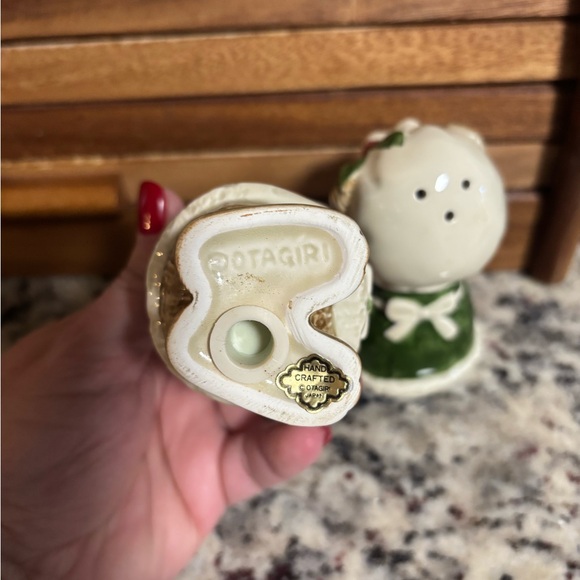 Otagiri Japan Santa Bear Christmas Salt Pepper Shakers - Vintage - Picture 3 of 4
